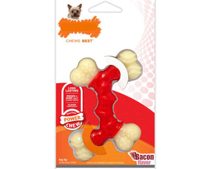 Nylabone Tuggleksak För Hundar Nylabone Extreme Chew Double Termoplast Bacon Xs