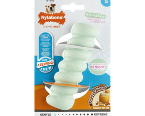 Nylabone Tuggleksak För Hundar Nylabone Sensory Tactile Stick Grön Jordnötssmör Bacon S