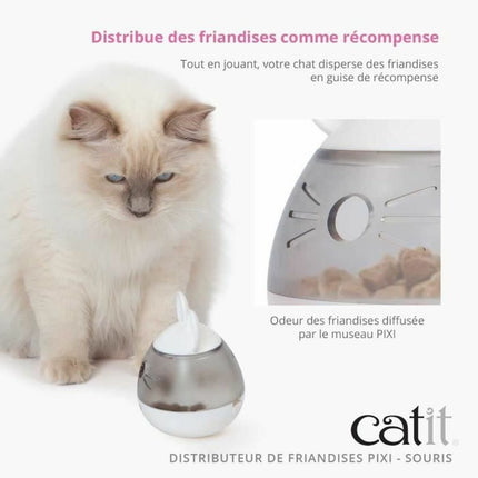 Catit Automatisk Matare Catit Mus Vit Plast 1 L