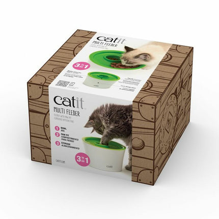 Catit Långsam Äta Matskål För Husdjur Catit Senses 2.0 Plast