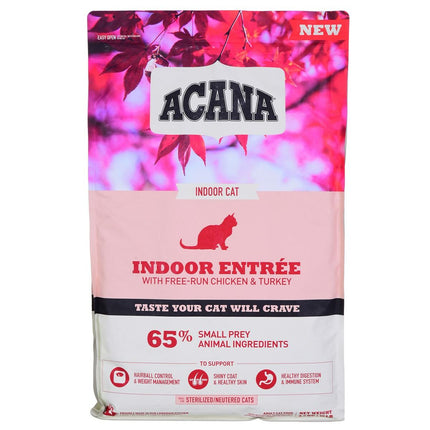 Acana Kattmat Acana Indoor Entrée Vuxen Kyckling Kalkon Fisk Kanin 4,5 Kg
