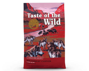 Taste Of The Wild Foder Taste Of The Wild Southwest Canyon Vuxen Fisk Kalvkött Lamm Vildsvin 12,2 Kg