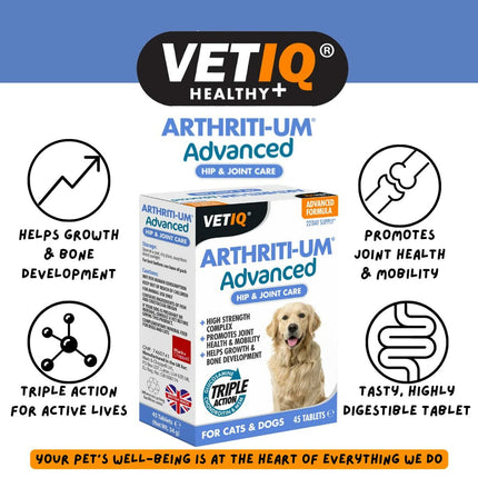 Mark & Chappell Kosttillskott Och Vitaminer Mark & Chappell Vetiq Arthriti-Um Advanced