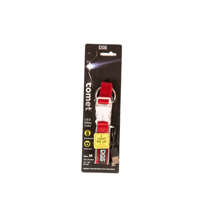 Dog Gone Smart Hundhalsband Dog Gone Smart Röd 12 Ljus