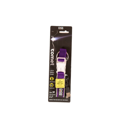 Dog Gone Smart Hundhalsband Dog Gone Smart Purpur 12 Ljus