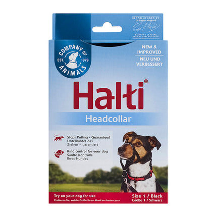 Company Of Animals Hund Utbildning Kragar Company Of Animals Halti Svart Munkorg (31-40 Cm)