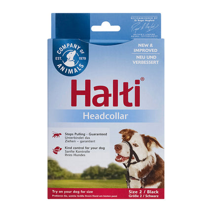 Company Of Animals Hund Utbildning Kragar Company Of Animals Halti Svart Munkorg (35-48 Cm)