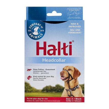Company Of Animals Hund Utbildning Kragar Company Of Animals Halti Svart Munkorg (40-54 Cm)