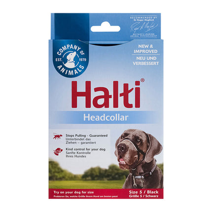 Company Of Animals Hund Utbildning Kragar Company Of Animals Halti Svart Munkorg (51-73 Cm)