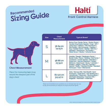 Company Of Animals Hundsele Company Of Animals Halti Svart/Röd Storlek S (36-64 Cm)