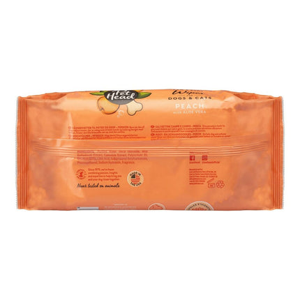 Pet Head Våtservetter För Husdjur Pet Head Quick Fix Persika (80 Uds)