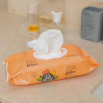 Pet Head Våtservetter För Husdjur Pet Head Quick Fix Persika (80 Uds)