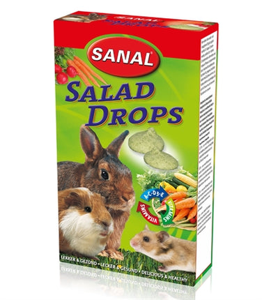 Sanal Nagetier 3Er-Pack Tropfen Joghurt / Salat / Waldbeere