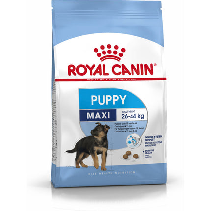 Royal Canin Foder Royal Canin Maxi Puppy Barn/Junior Kyckling Ris Fåglar 4 Kg