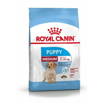 Royal Canin Foder Royal Canin Medium Puppy Barn/Junior Kyckling Majs Fåglar 4 Kg