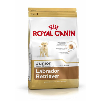 Royal Canin Foder Royal Canin Labrador Retriever Junior Barn/Junior Kyckling Ris Majs Fåglar 12 Kg