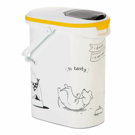 Curver Behållare För Husdjursfoder Curver 794092 Vit Plast 4 Kg 10 L