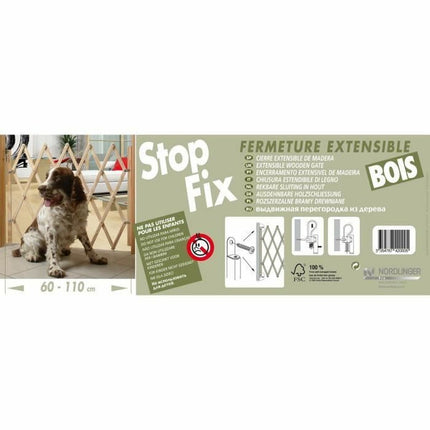 Nordlinger Pro Säkerhetsbarriär Nordlinger Pro Stopfix Brun Naturell