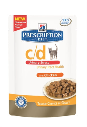 Hill's Prescription Diet Hügelkatze C/D Harnstress Huhn