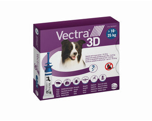 Ceva Pipett För Hundar Ceva 3D M 10-25 Kg 3 Antal