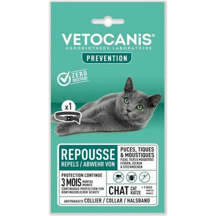 Vetocanis Anti-Parasite Collar Vetocanis Katt 9 Månader