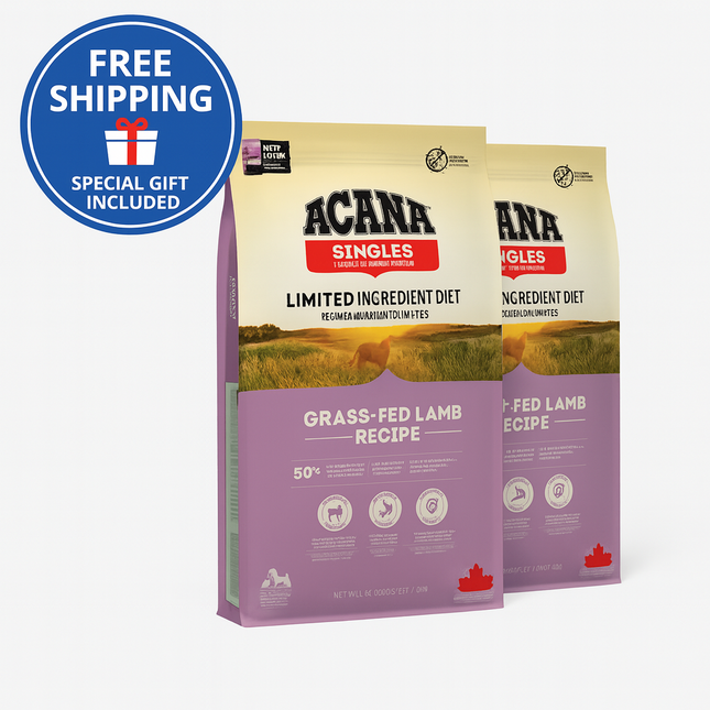 ACANA Grass-Fed Lamb 2-Pack – Getreidefreies Hundefutter 2×11,4 kg