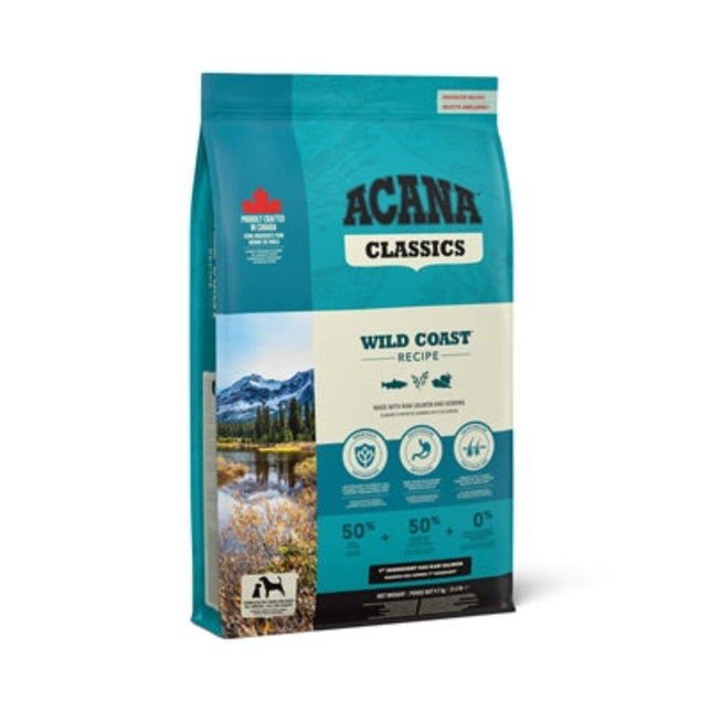 Acana Classics Wild Coast – 2 kg, 9,7 kg och 14,5 kg hundfoder
