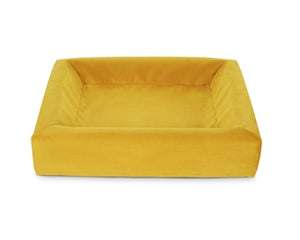 Bia Bed Royal Samtbezug Für Hundekorb Ocker