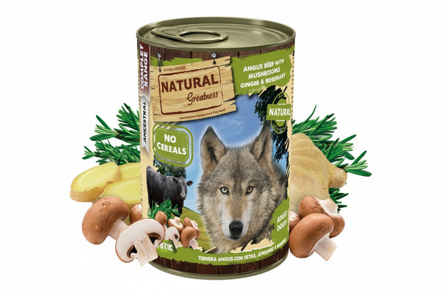 Natural Greatness Natürliche Grösse Angusrind / Champignons / Ingwer / Rosmarin