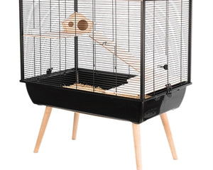 Zolux Nagetierkäfig Neo Silta Schwarz