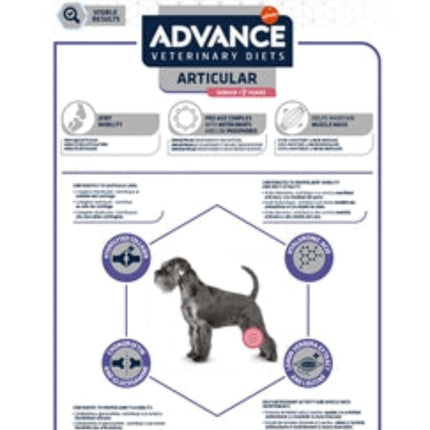 Advance Veterinary Diet Dog Articular Gewrichten Senior 12 kg droogvoer voor oudere honden met gewrichtsproblemen