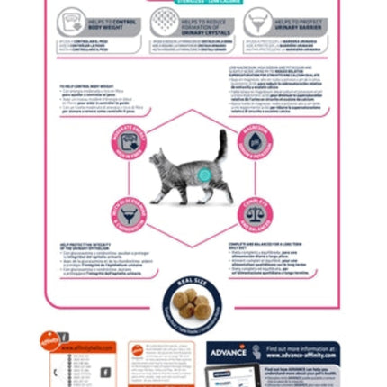 Advance Veterinary Diet Cat Urinary Urinewegen Sterilized droogvoer voor gesteriliseerde katten met urinewegproblemen