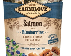 Carnilove Knuspriger Snack Lachs / Heidelbeere
