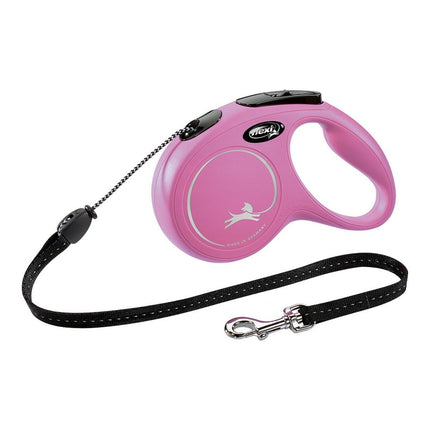 Flexi Dohundkoppel Flexi New Classic Rosa S