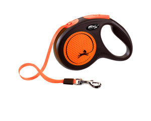 Flexi Dohundkoppel Flexi Flexi 5 M Orange S