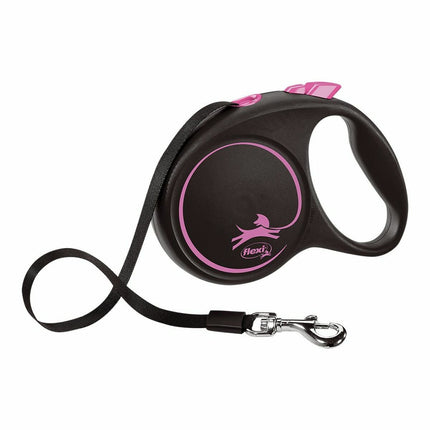 Flexi Dohundkoppel Flexi S Svart