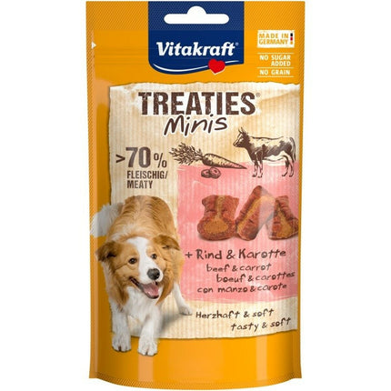 Vitakraft Hundgodis Vitakraft Treaties Minis Beef And Carrot Nötkött