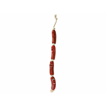 Trixie Hundleksak Trixie Sausages On A Rope Brun Korvar