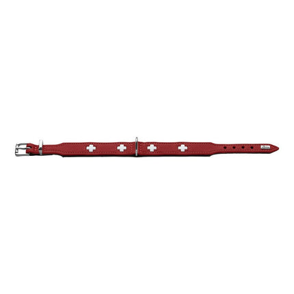 Hunter Hundhalsband Hunter Swiss Röd/Svart (38-43.5 Cm)