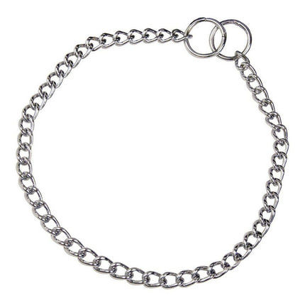 Hs Sprenger Hundhalsband Hs Sprenger Silvrig 2,5 Mm Länkar Vriden (55 Cm)