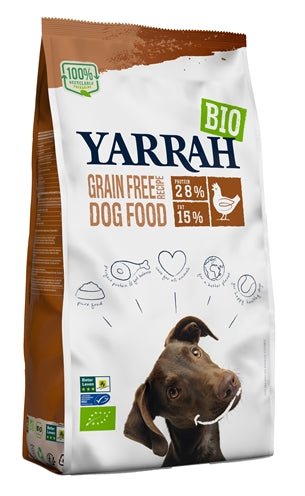 Yarrah Bio-Hundeknabber, Getreidefrei, Huhn/Fisch