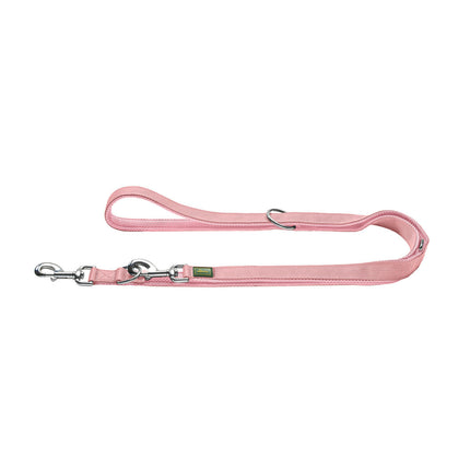 Hunter Dohundkoppel Hunter Divo Up Rosa 2 X 200 Cm