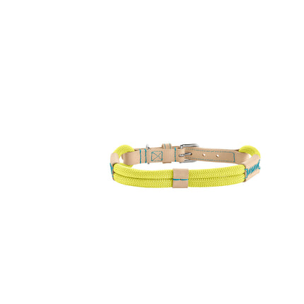 Hunter Hundhalsband Hunter Malia Lime M/L 45-54 Cm