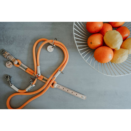 Hunter Hundhalsband Hunter Malia Orange M/L 45-54 Cm