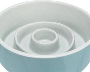 Trixie Slowfeeding Keramik Grau/Blau