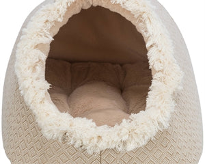Trixie Katze Korb Iglu Boho Beige
