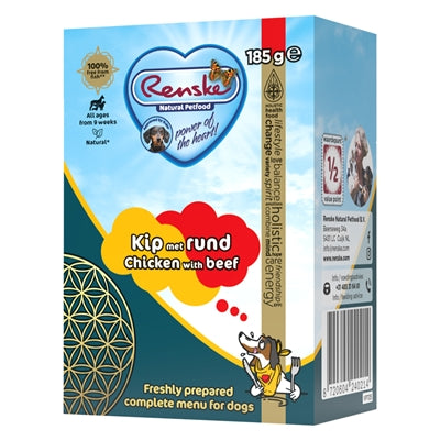 Renske Frisch Zubereitete Mahlzeit Huhn/Rindfleisch