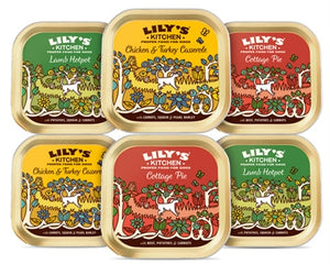 Lily's Kitchen Dog Erwachsene Classic Dinners Tray Multipack
