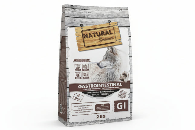 Natural Greatness Veterinary Diet Hund Magen-Darm Komplett