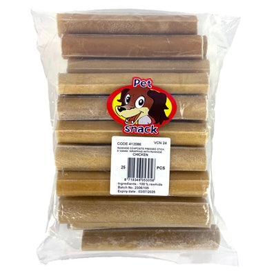 Petsnack Gepresster Riegel Mit Huhn